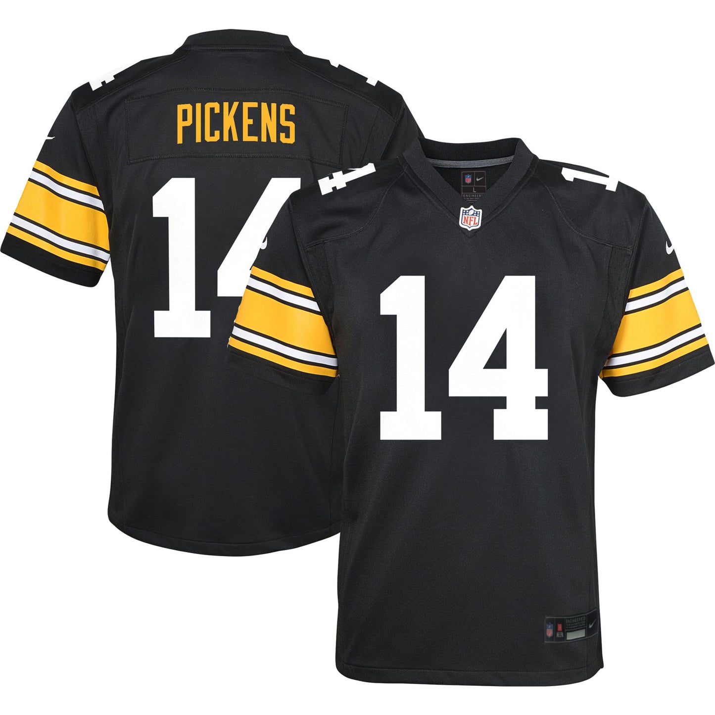 George Pickens Pittsburgh Steelers Nike Youth Game Jersey - Black