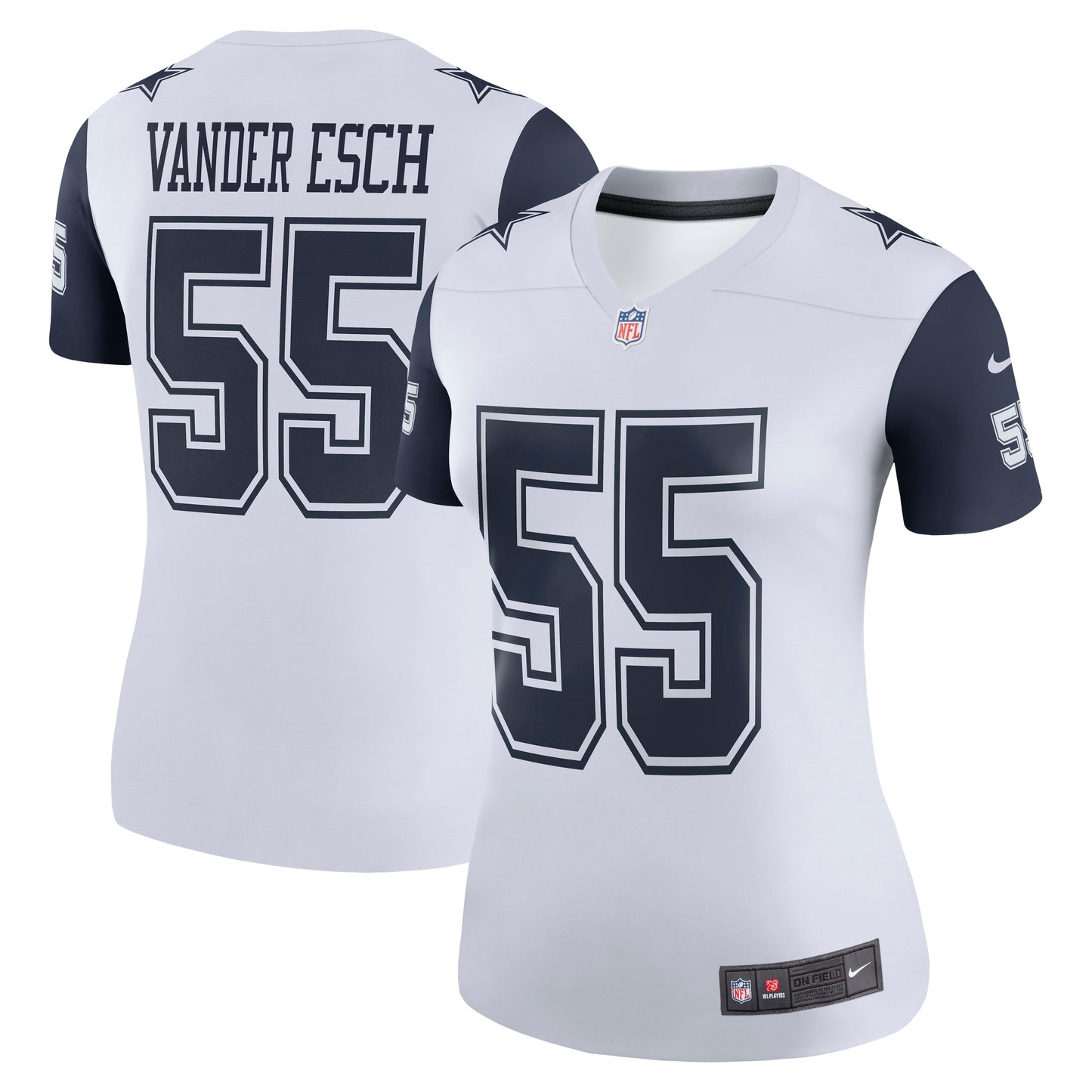 Leighton Vander Esch Dallas Cowboys Nike Women's Color Rush Legend Player Jersey - White