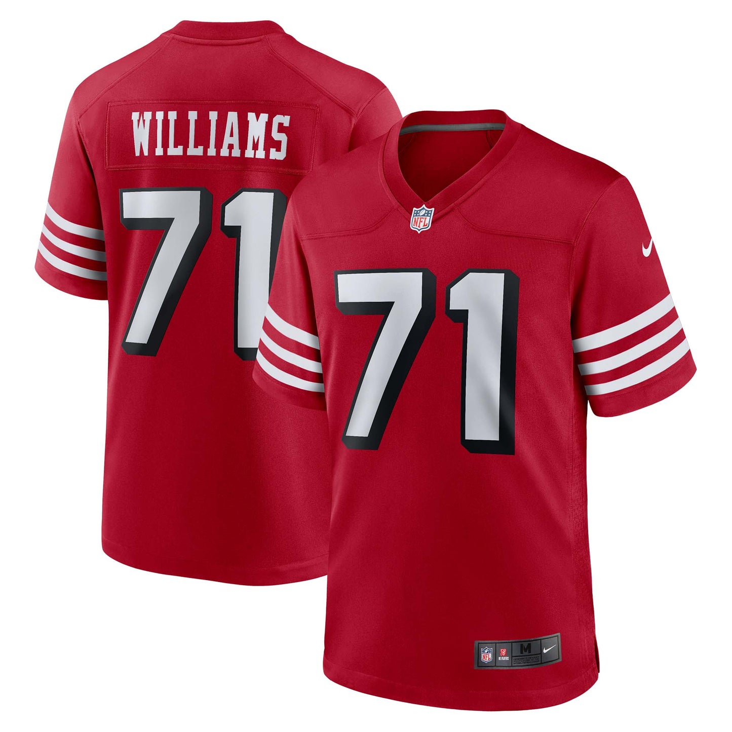 Trent Williams San Francisco 49ers Nike Alternate Game Jersey - Scarlet