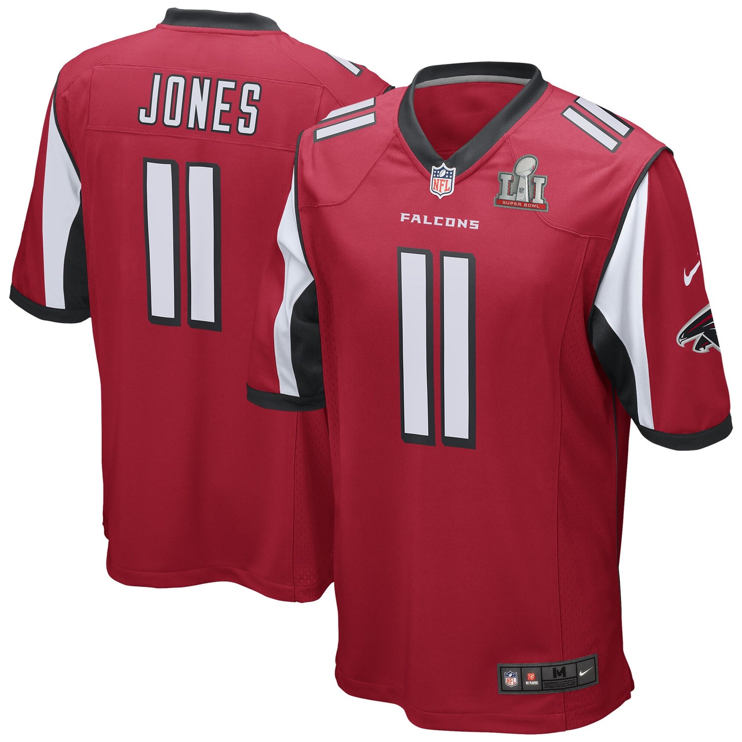 Julio Jones Atlanta Falcons Nike Youth Super Bowl LI Bound Game Jersey - Red