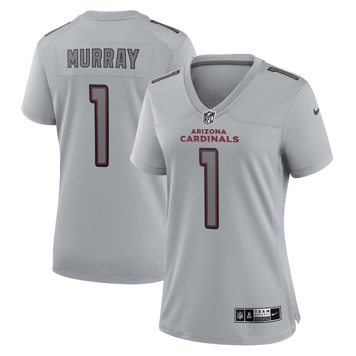 Women's Nike Kyler Murray Gray Arizona Cardinals Atmosphere Fashion Game Jersey