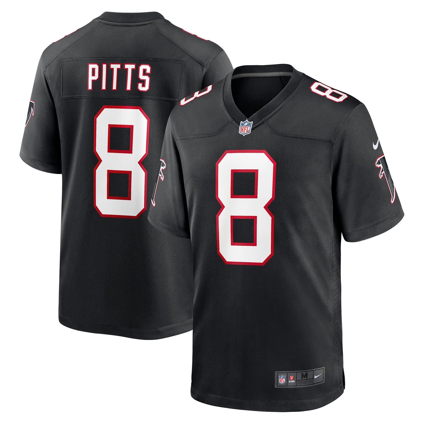 Kyle Pitts Atlanta Falcons Nike Player Game Jersey - Black