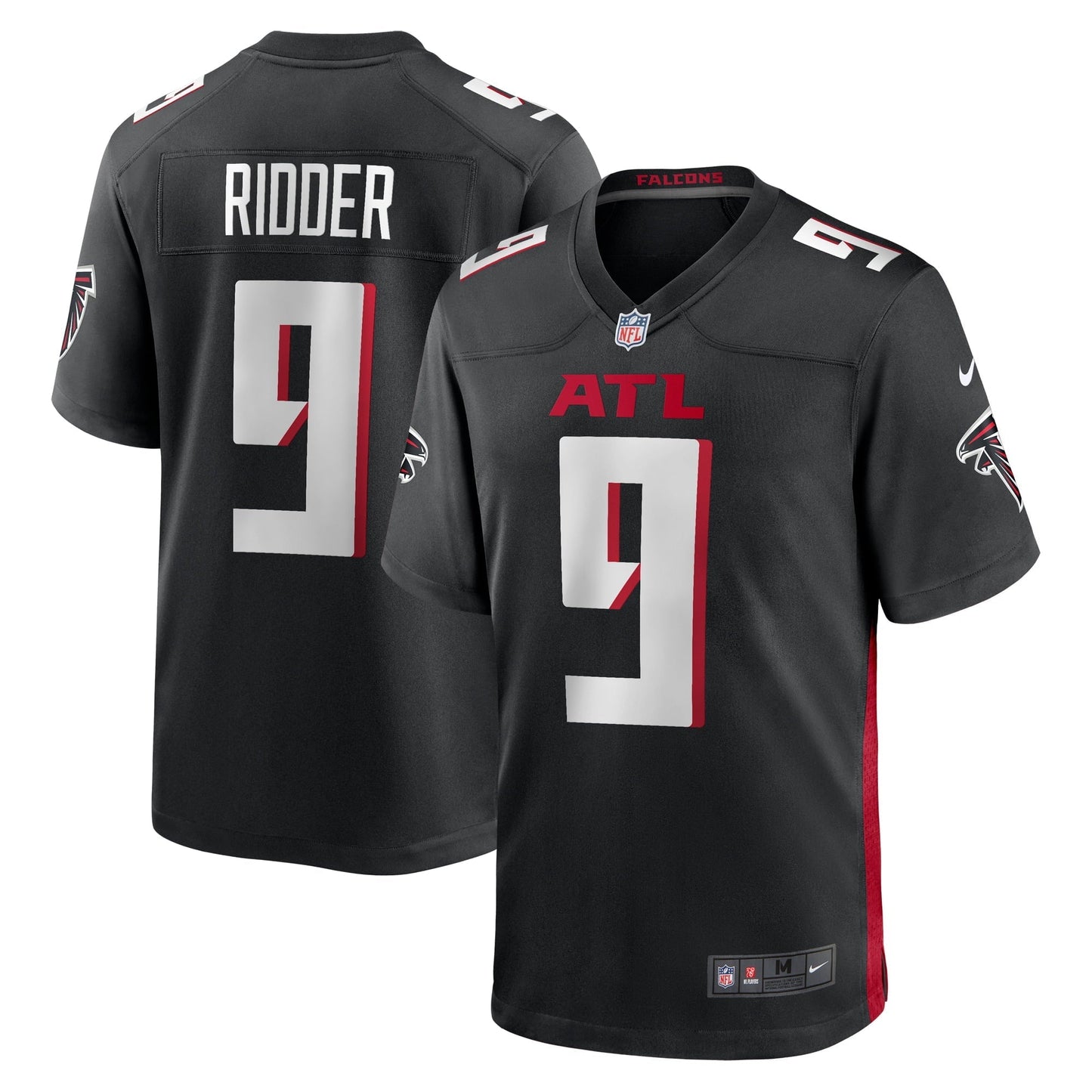 Men's Nike Desmond Ridder Black Atlanta Falcons Game Player Jersey