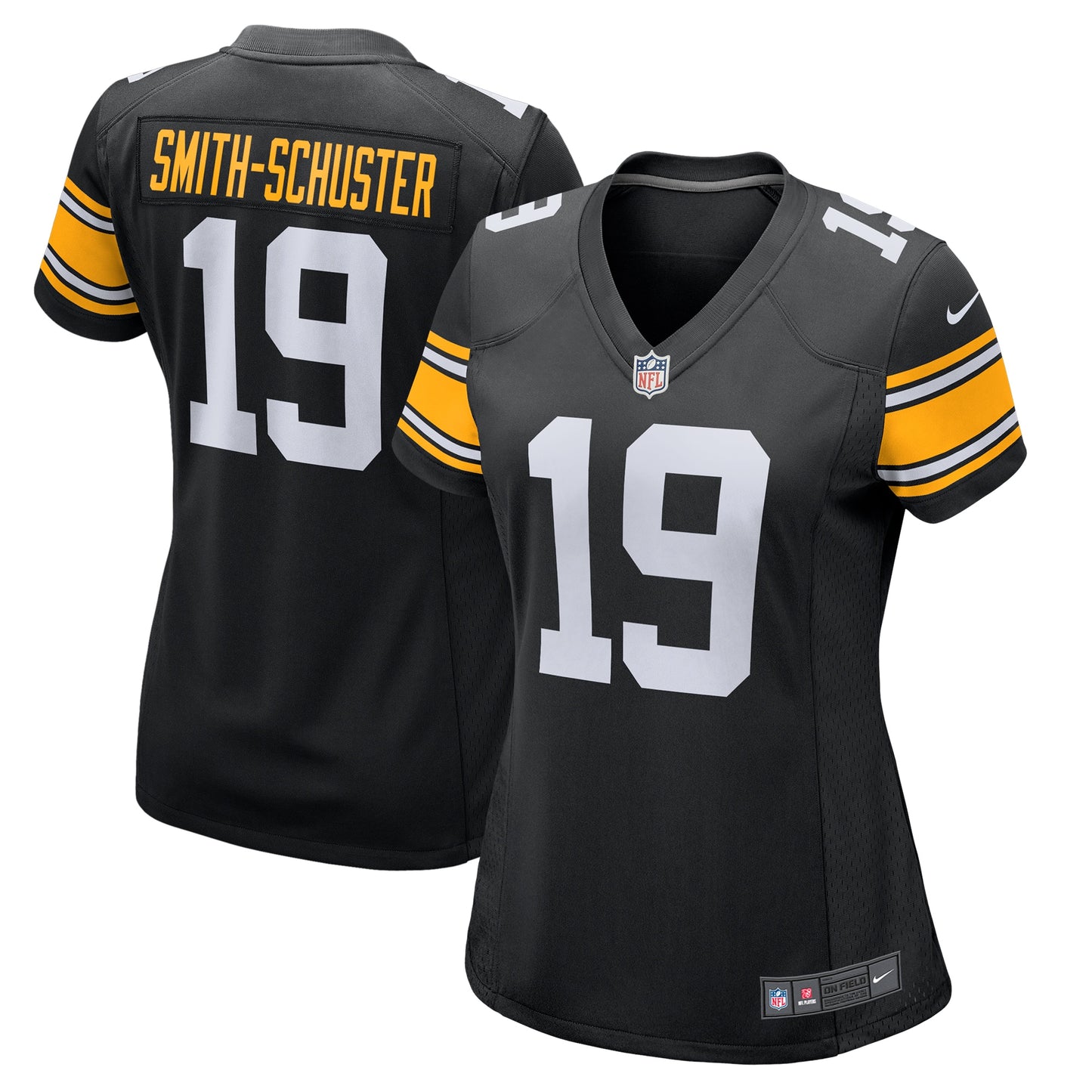 JuJu Smith-Schuster Pittsburgh Steelers Nike Women's Alternate Game Jersey - Black
