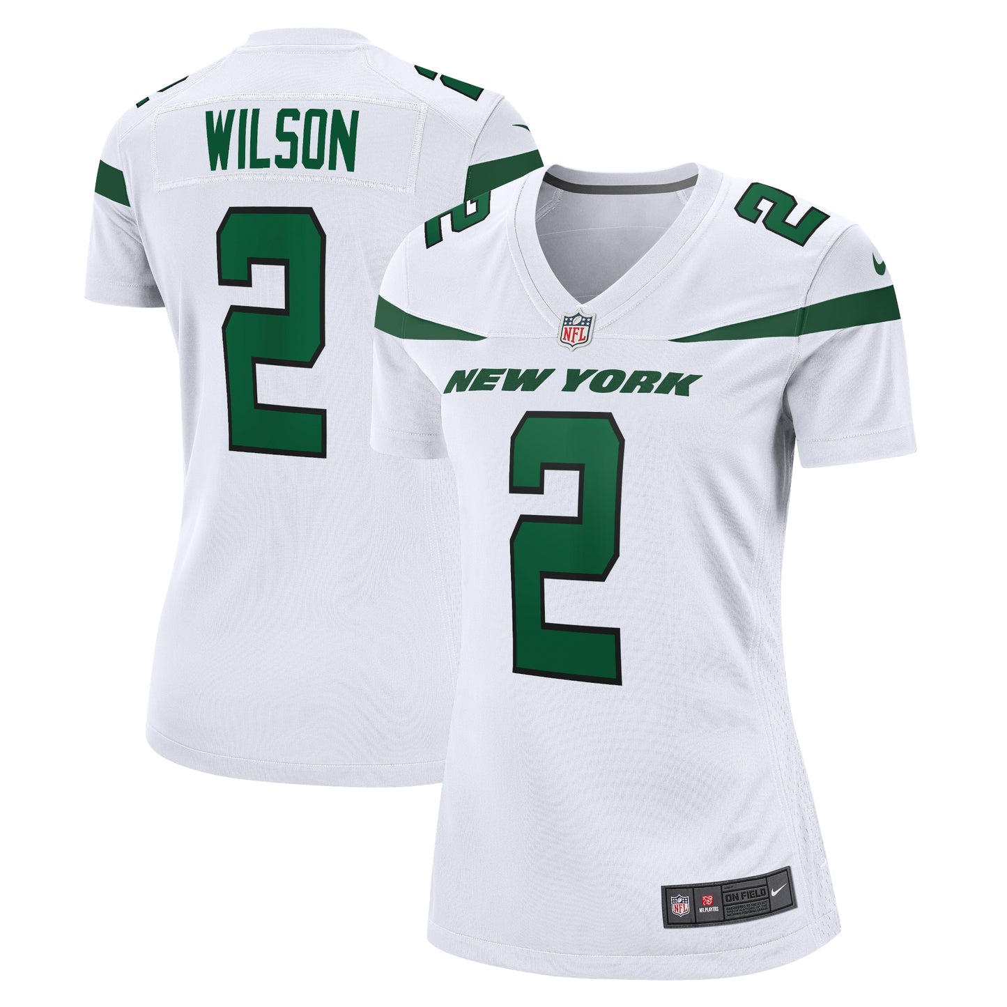 Zach Wilson New York Jets Nike Women's Player Jersey - White