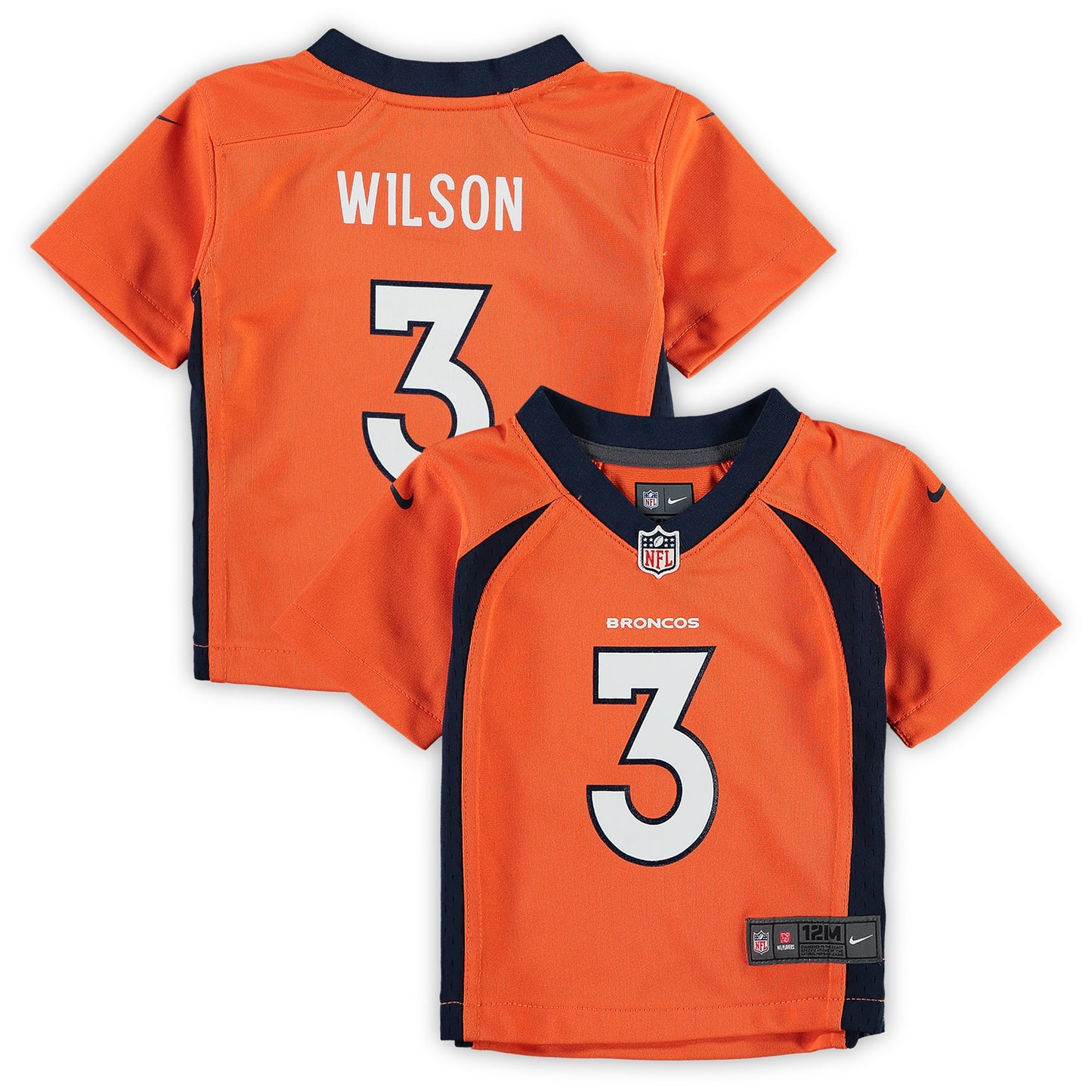 Russell Wilson Denver Broncos Nike Infant Game Jersey - Orange