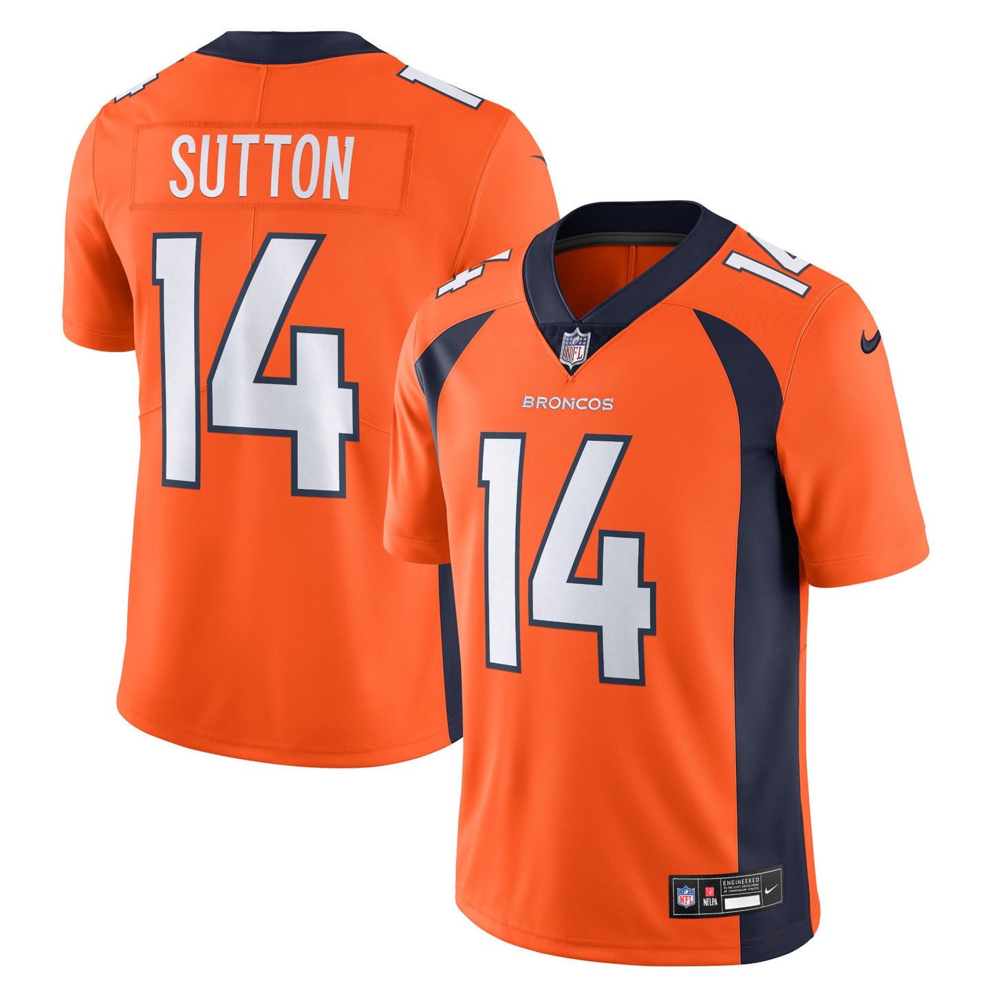 Courtland Sutton Denver Broncos Nike Vapor Untouchable Limited Jersey - Orange