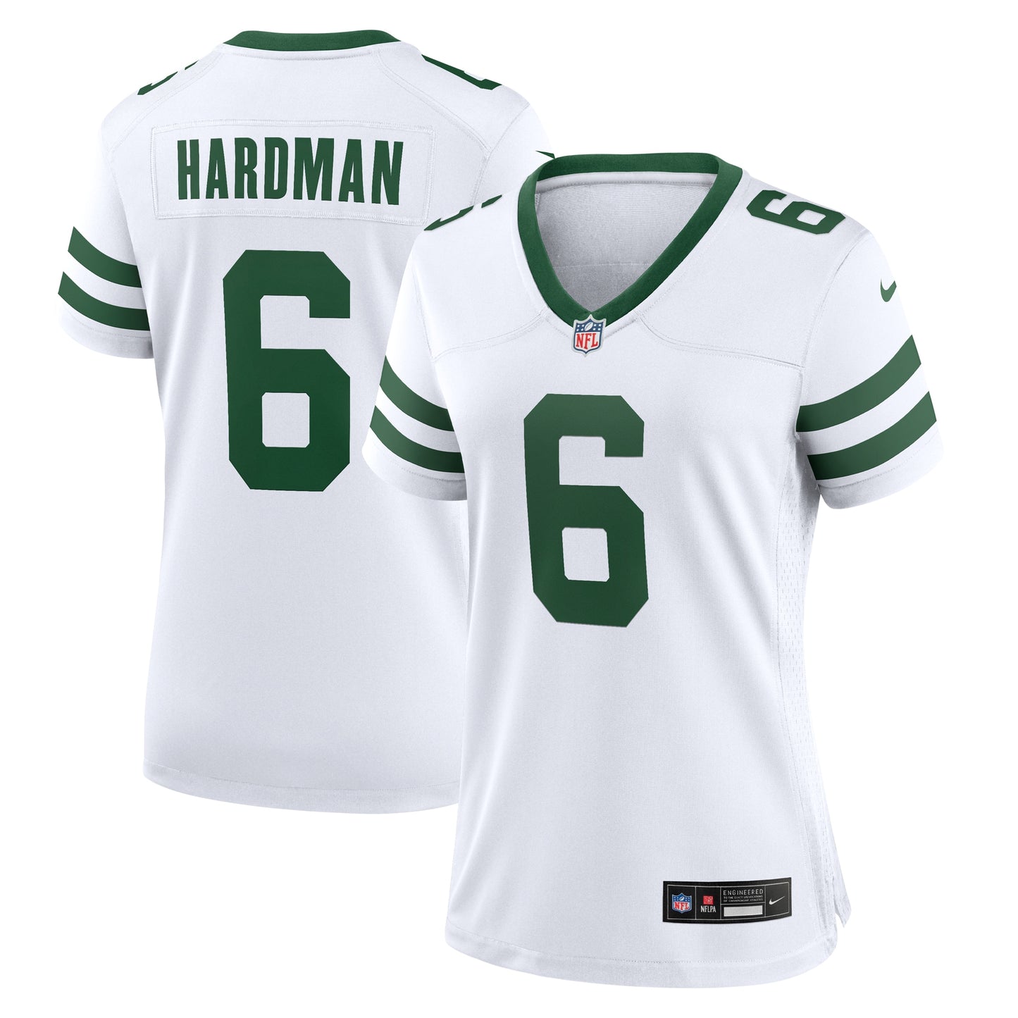 Mecole Hardman New York Jets Nike Women's Legacy Player Game Jersey - White