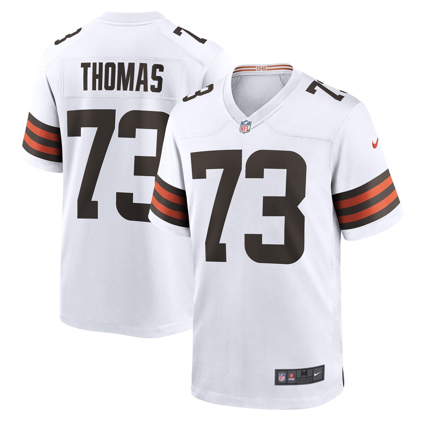 Joe Thomas Cleveland Browns Nike Retired Game Player Jersey - White