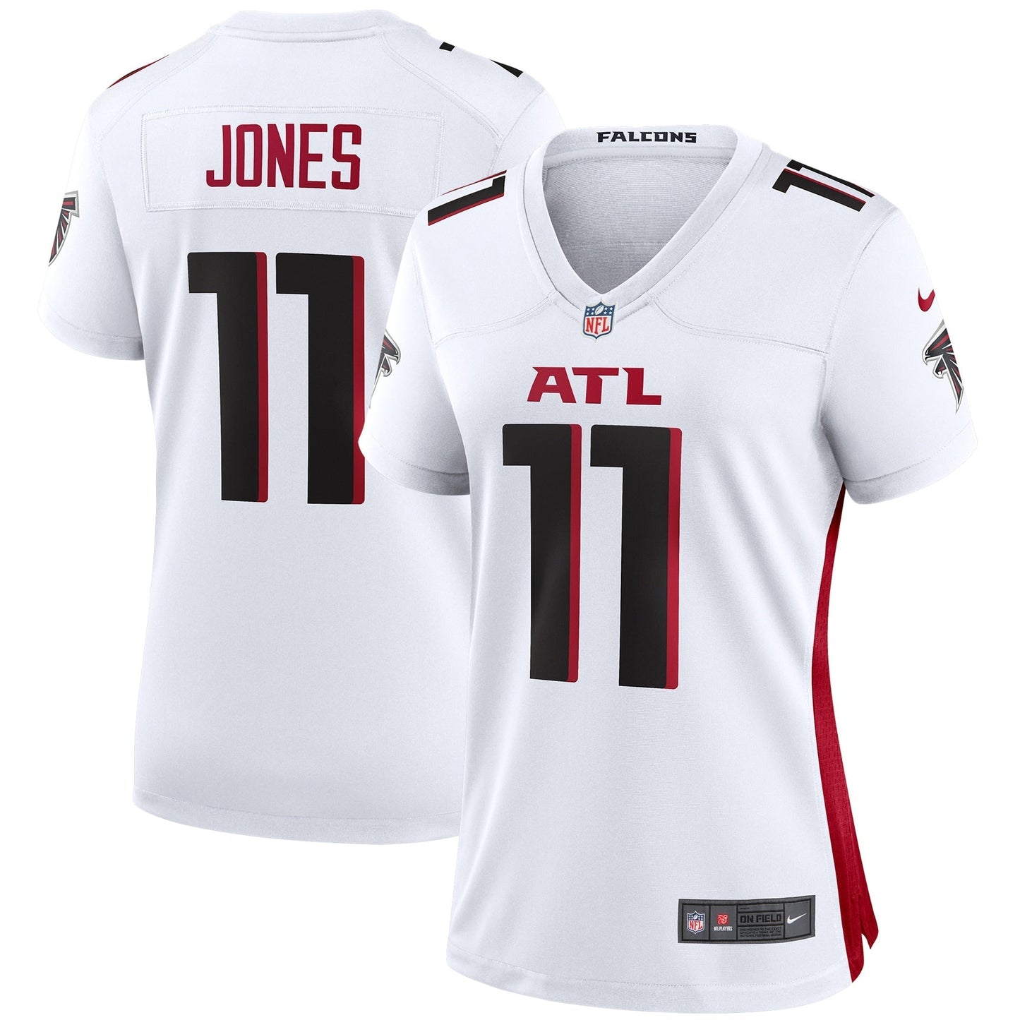 Women's Nike Julio Jones White Atlanta Falcons Player Game Jersey